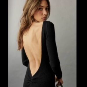 Sezane Vivianne Dress Black - Size M